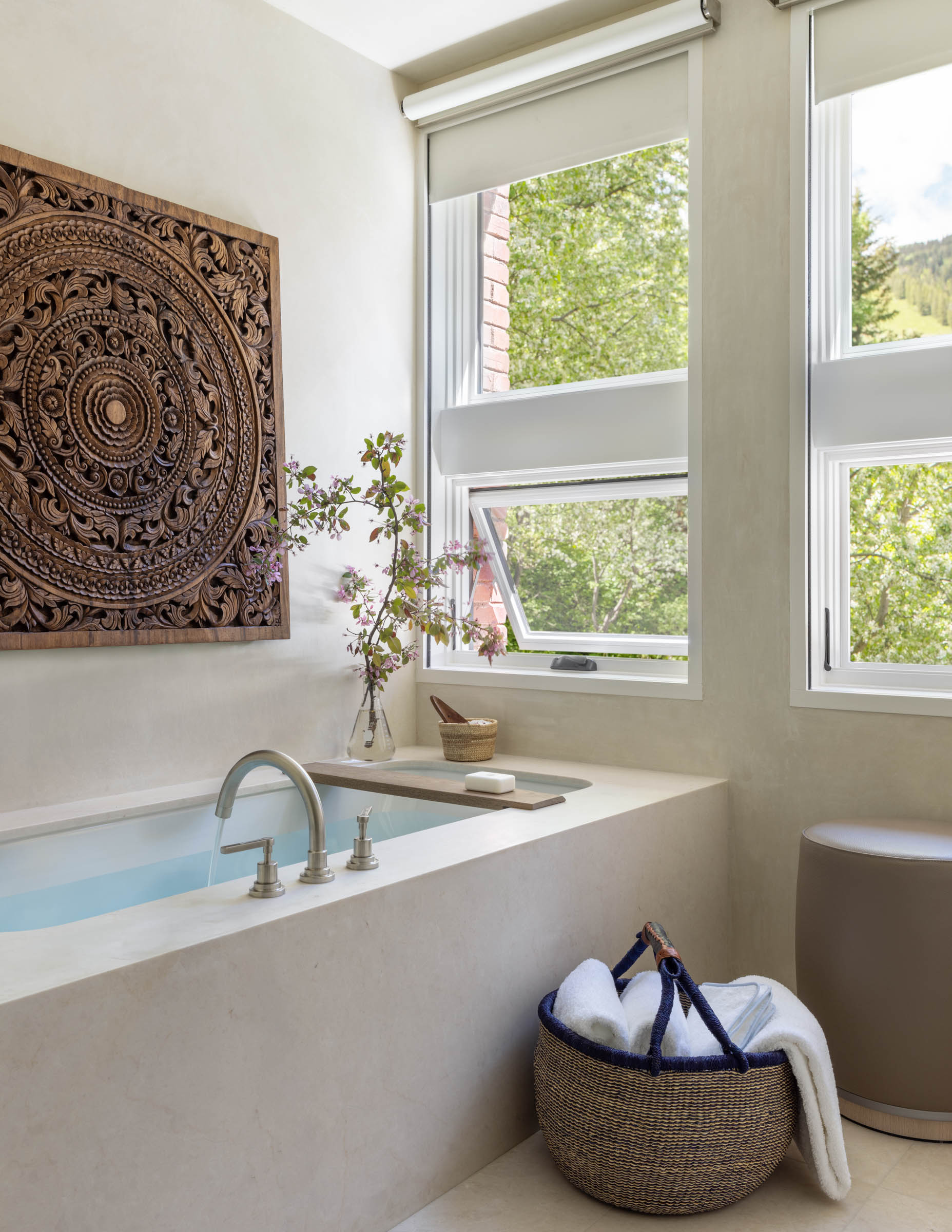 The Galena building in Aspen, CO. Renovated by Rowland & Broughton, Interior Design by, Bradley Stephens, and Photography by Lisa Romerein. Interior Styling by Robin Turk.